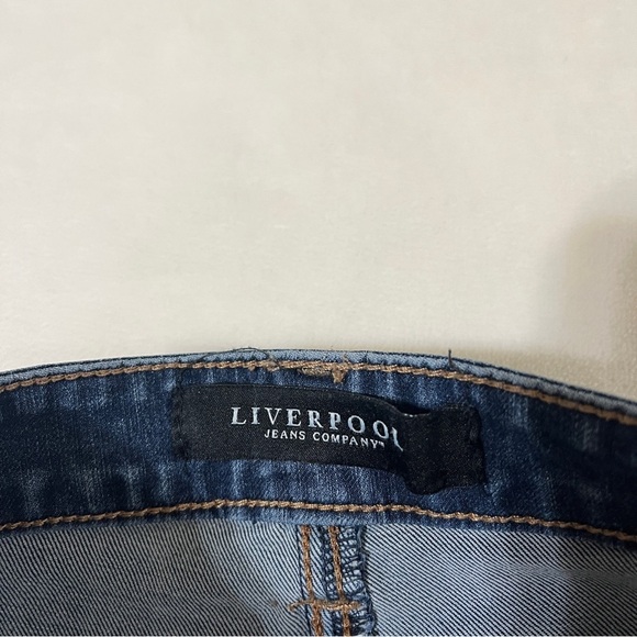 LIVERPOOL JEANS COMPANY Womens Jeans Medium Wash Size 10 - Picture 7 of 16